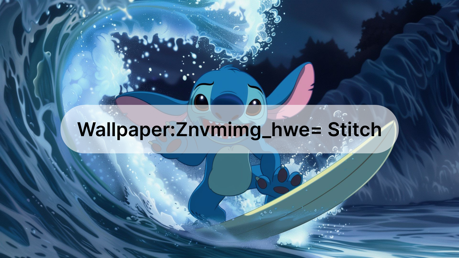 Wallpaper:znvmimg_hwe= Stitch