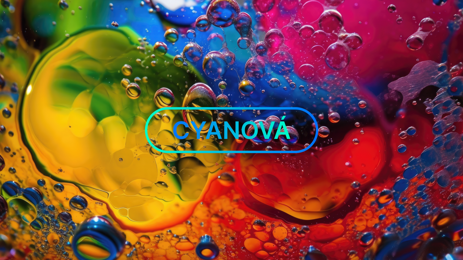 Cyanová