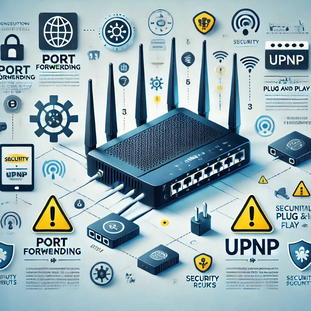 is it bad to port forward and have ipnp