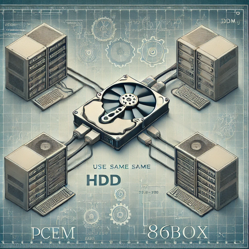 can i use the same hdd from pcem to 86b0x