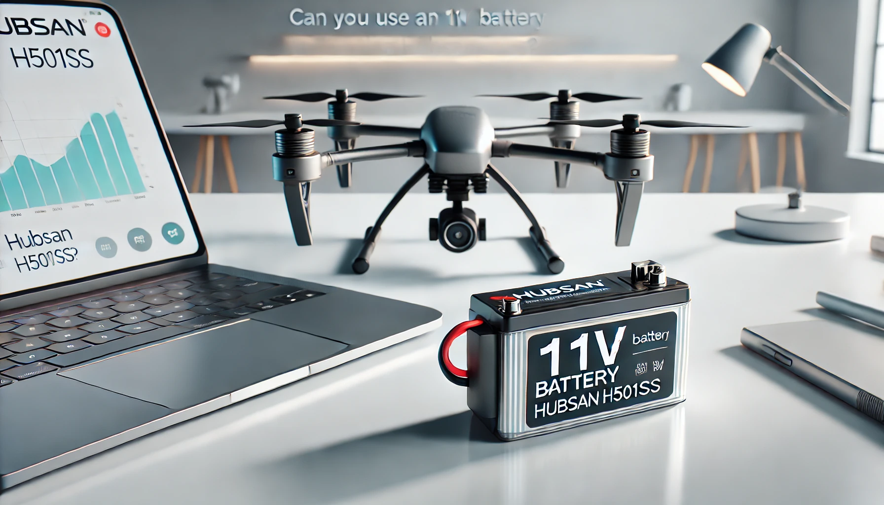 can you use an 11v battery a hubsan h501ss