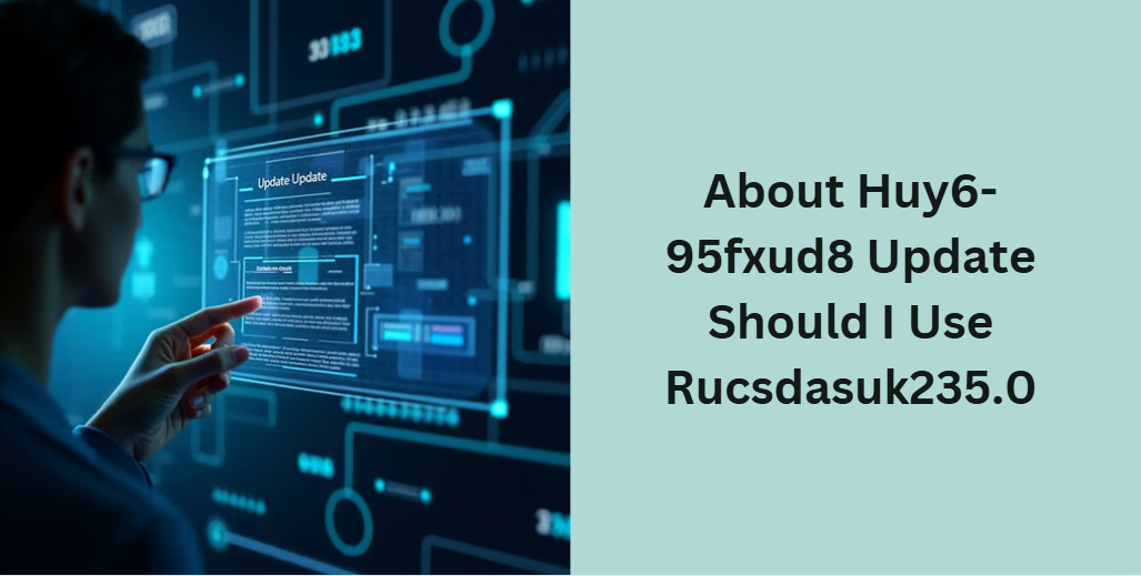 how to use huy6-95fxud8 about rucsdasuk235.0 issue